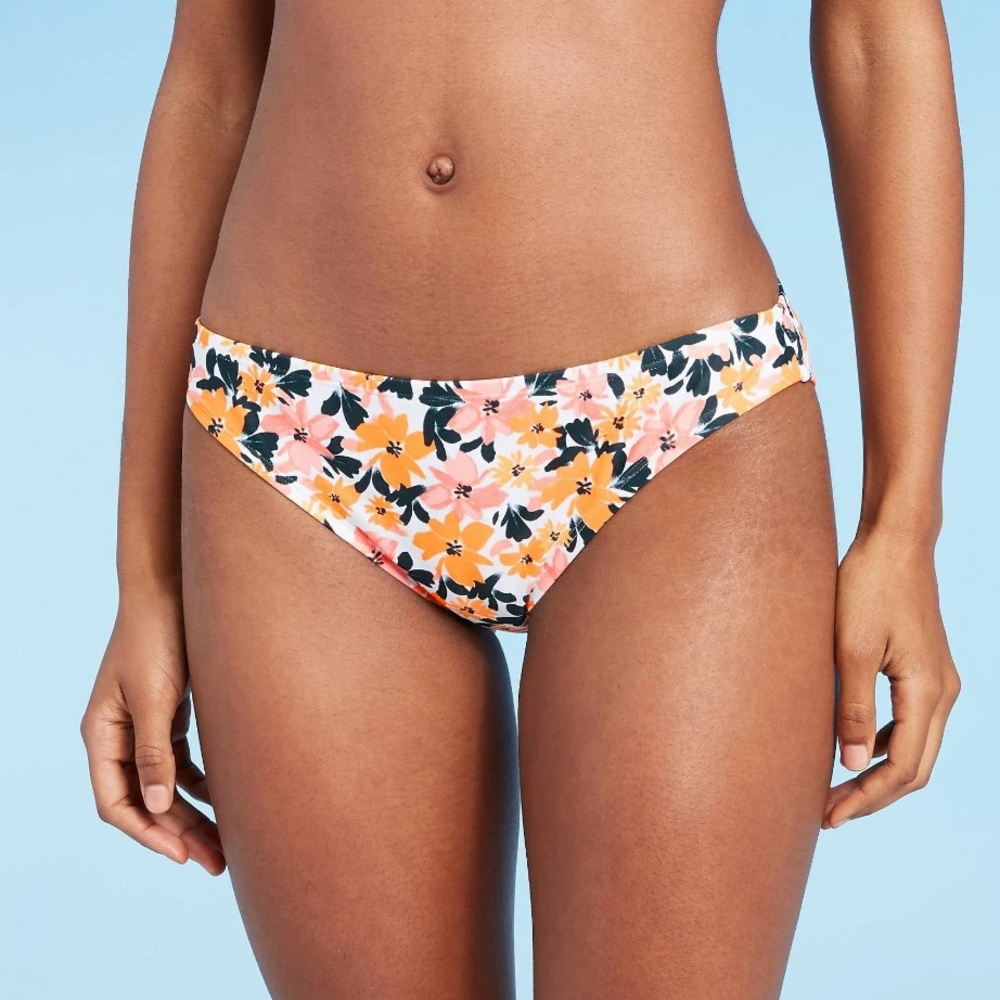 Kona Sol Floral Bikini Bottom Swimwear